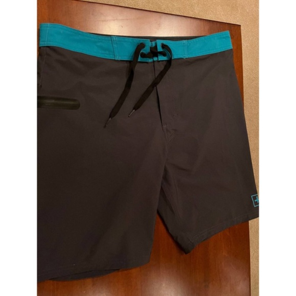 Tavik Mens Bleu Boardshorts Size 34 Lagoon